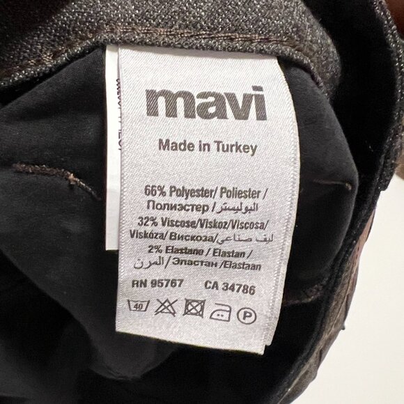 Mavi Jeans Matt Relaxed Straight Leg Pants Stretch Preppy Men's size 36x30 - Picture 4 of 8